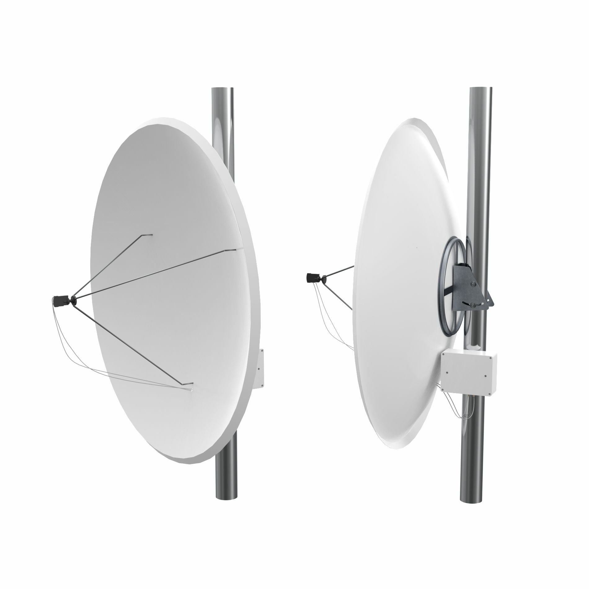 Wireless Antenna 150cm 3d model