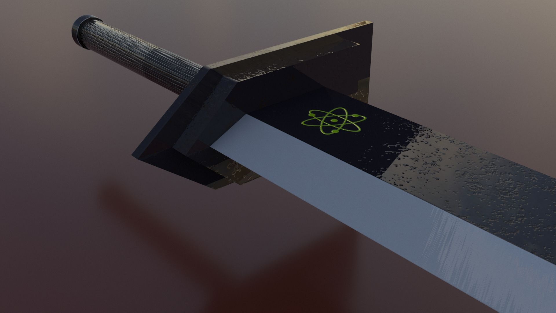 Big Sword Atom modelo 3d