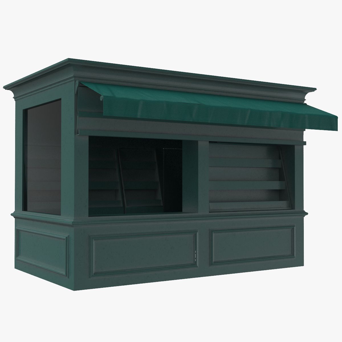 Kiosk Kabini 3d model