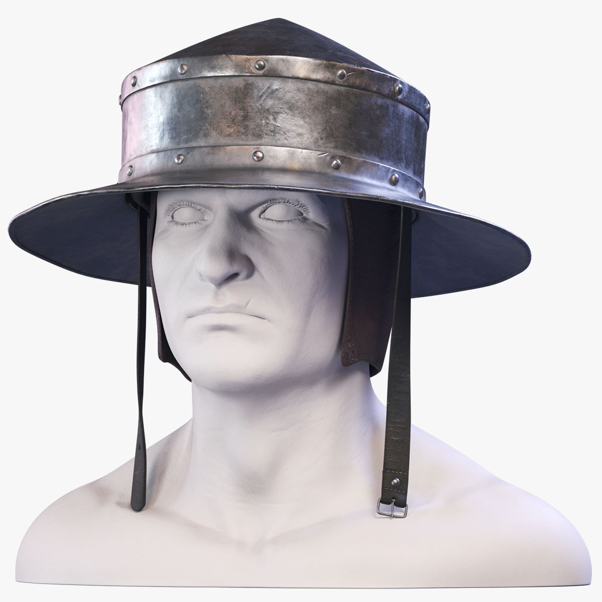 Pointed Kettle Hat 3d model