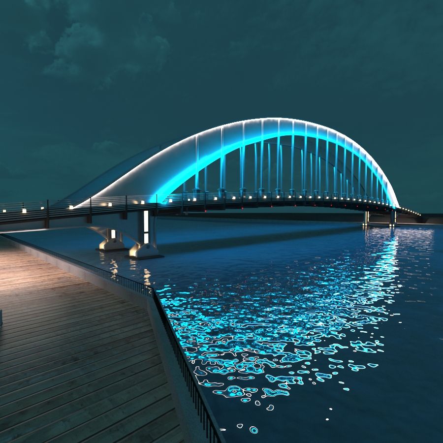 Brug 3d model