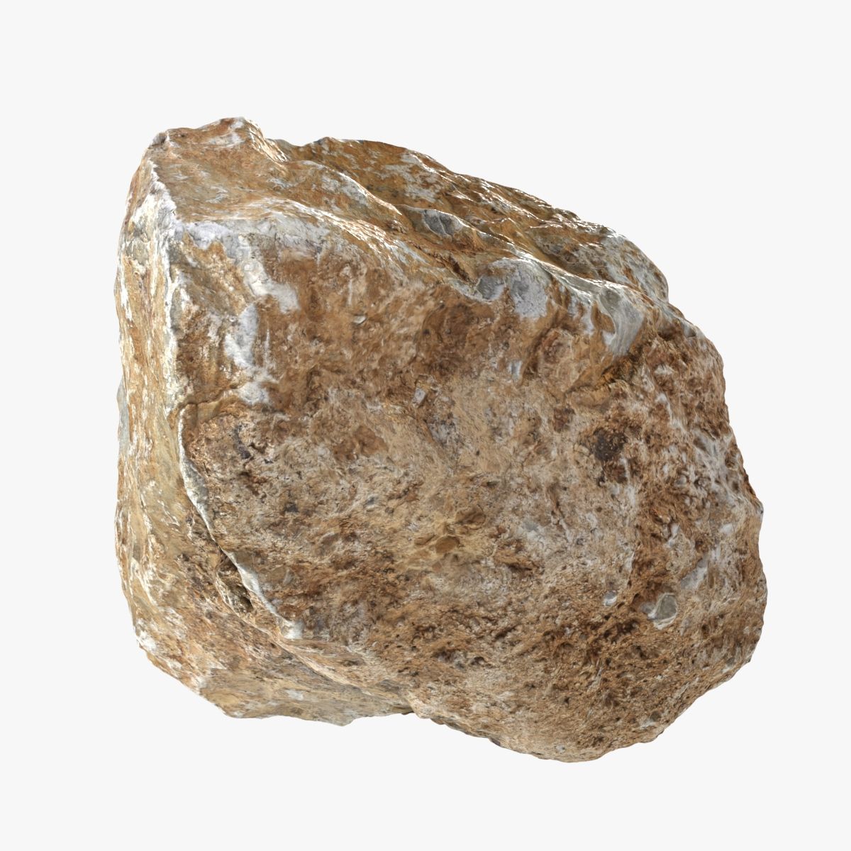 Skannad Cliff Rock 42 3d model