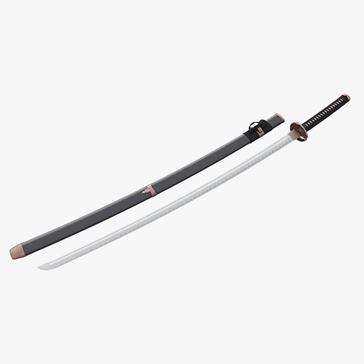 Katana Japans zwaard 3d model