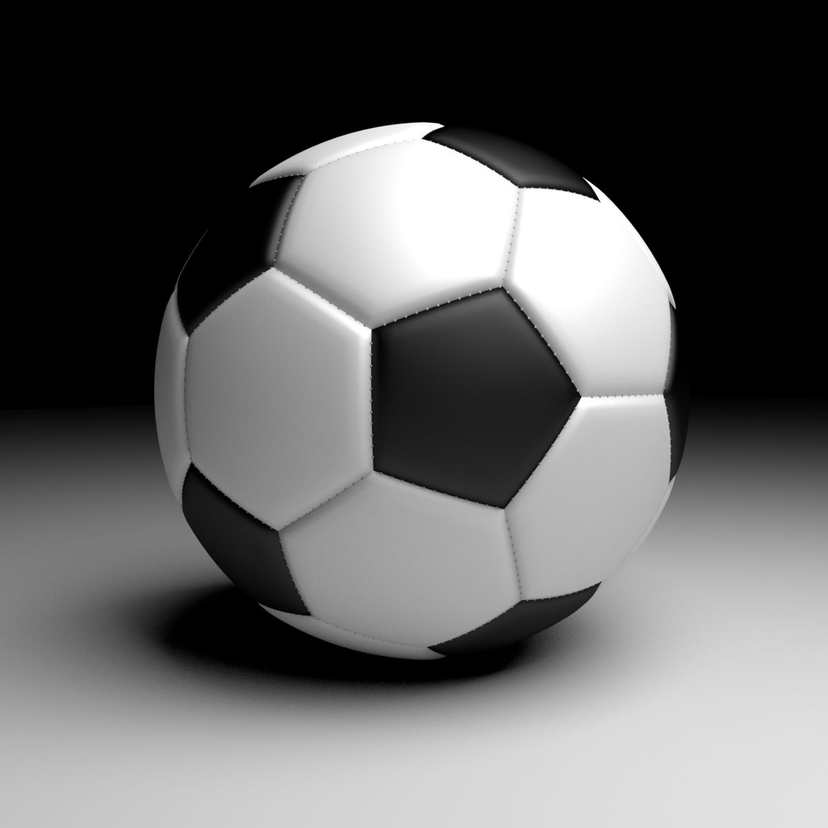 Palla da calcio 3d model