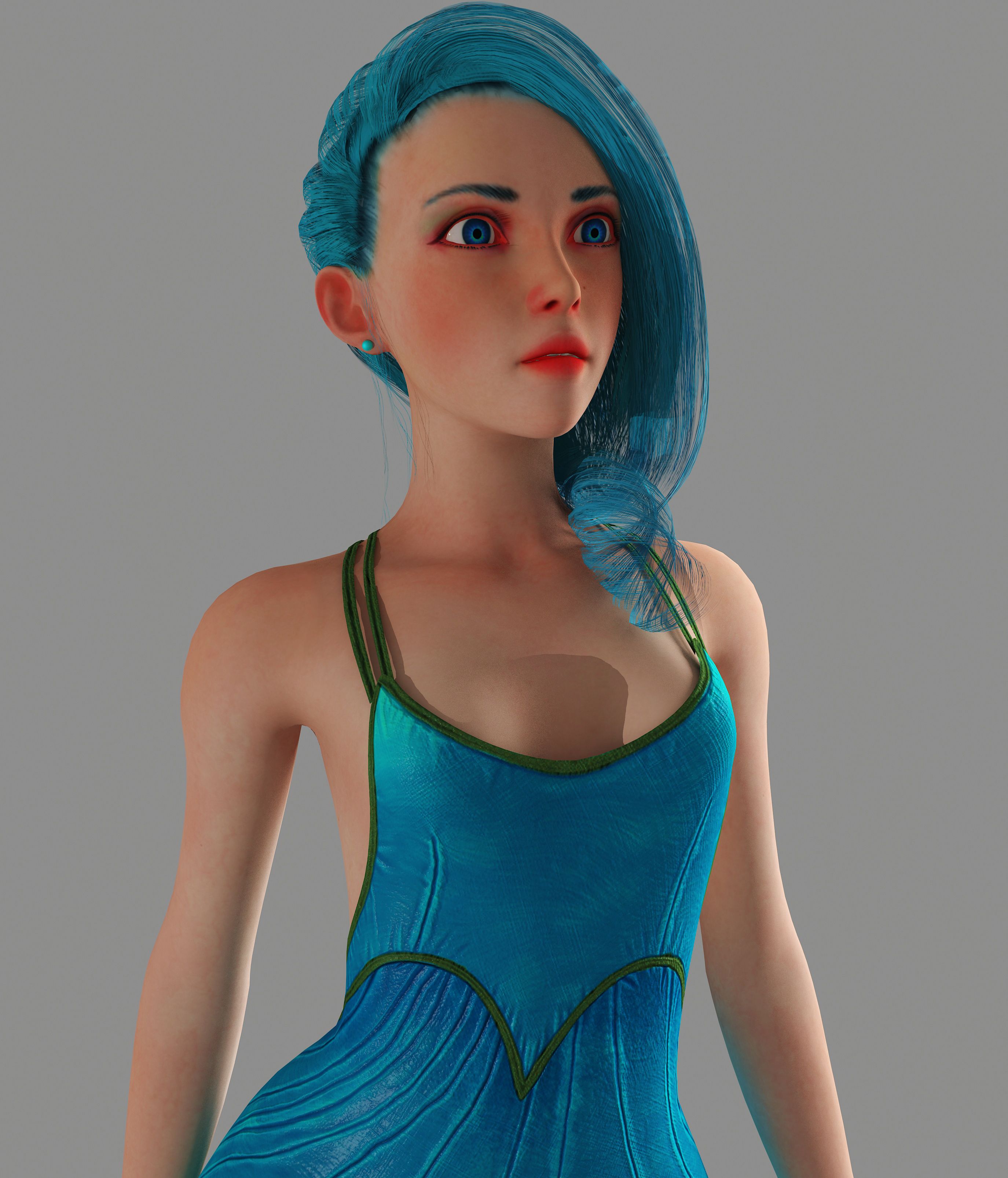 Ragazza sexy 3d model