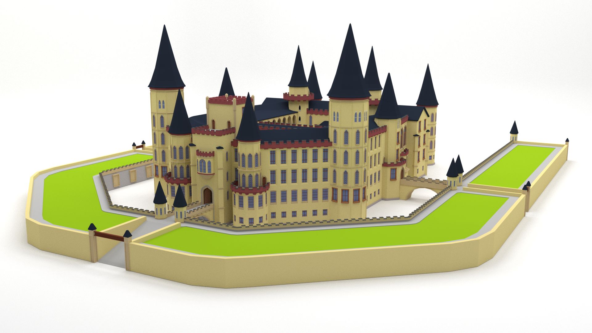 Castello 3d model