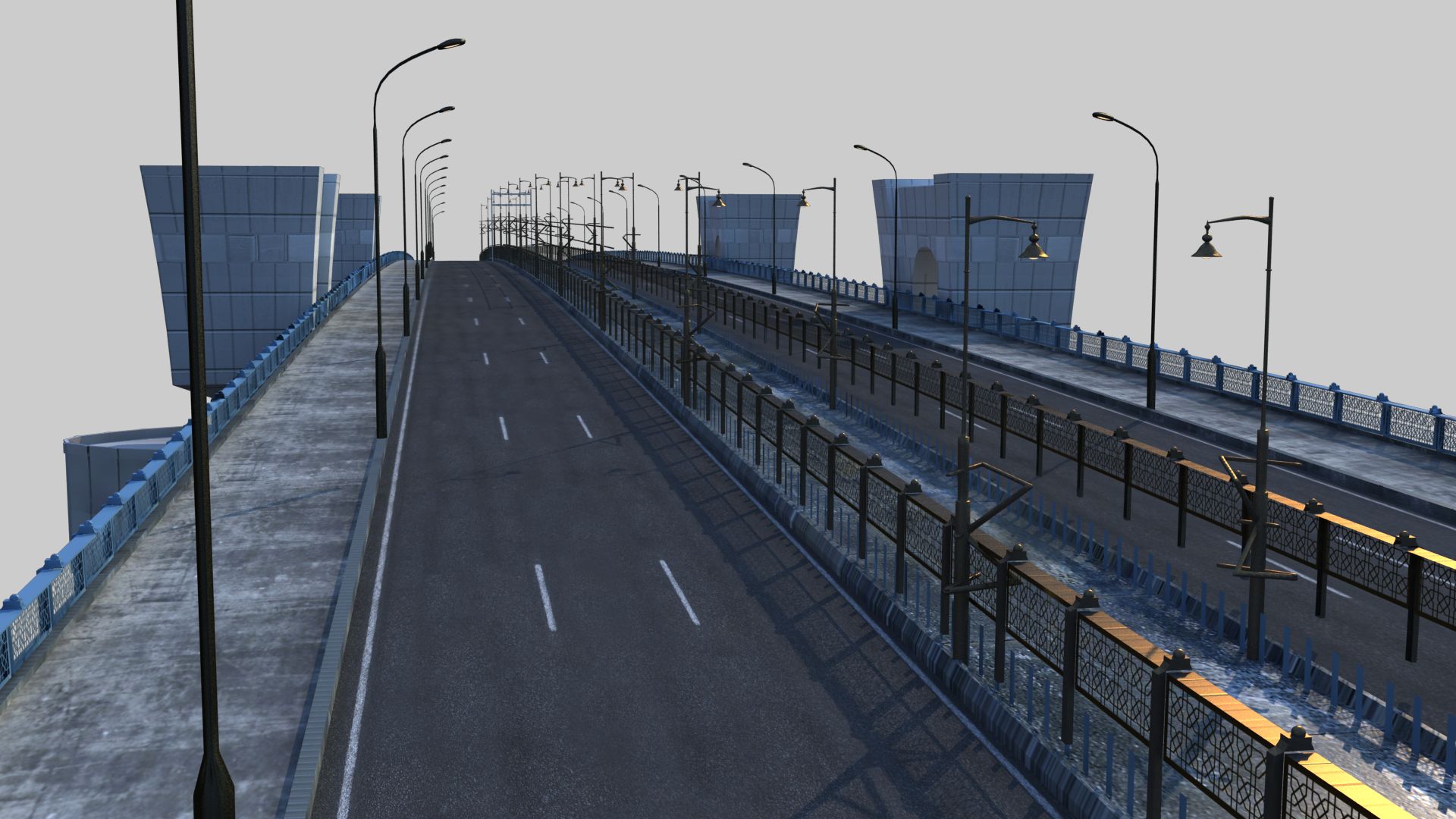 puente modelo 3d