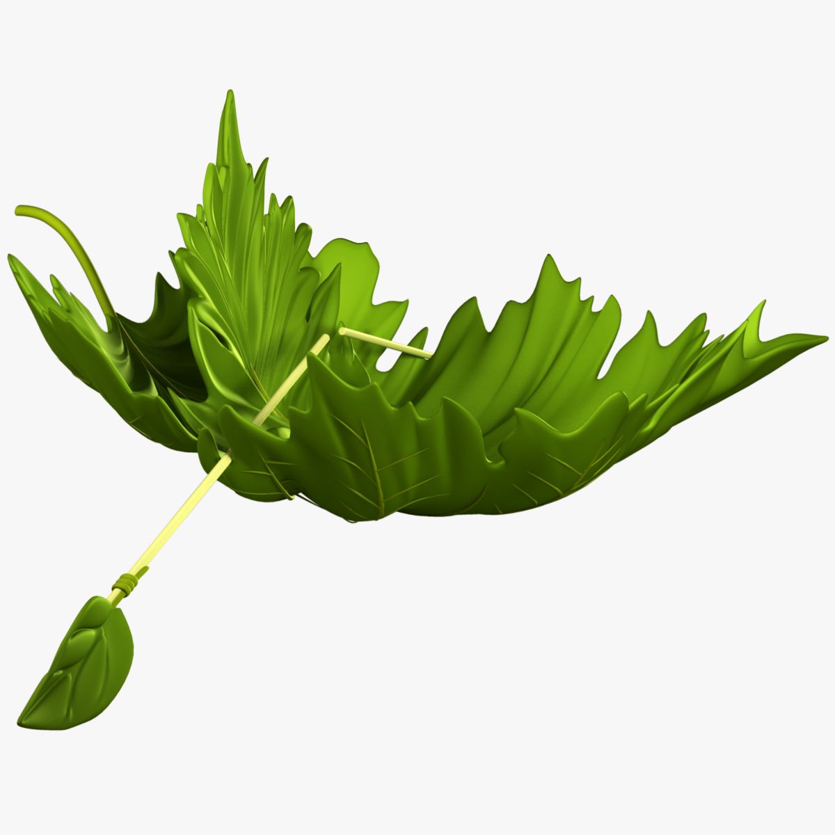 Leaf Boat 3d model