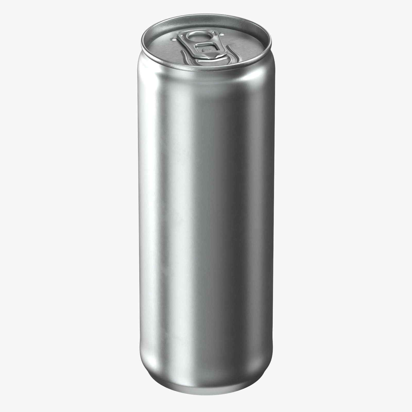 Beverage Can Sleek 350ml 3d model