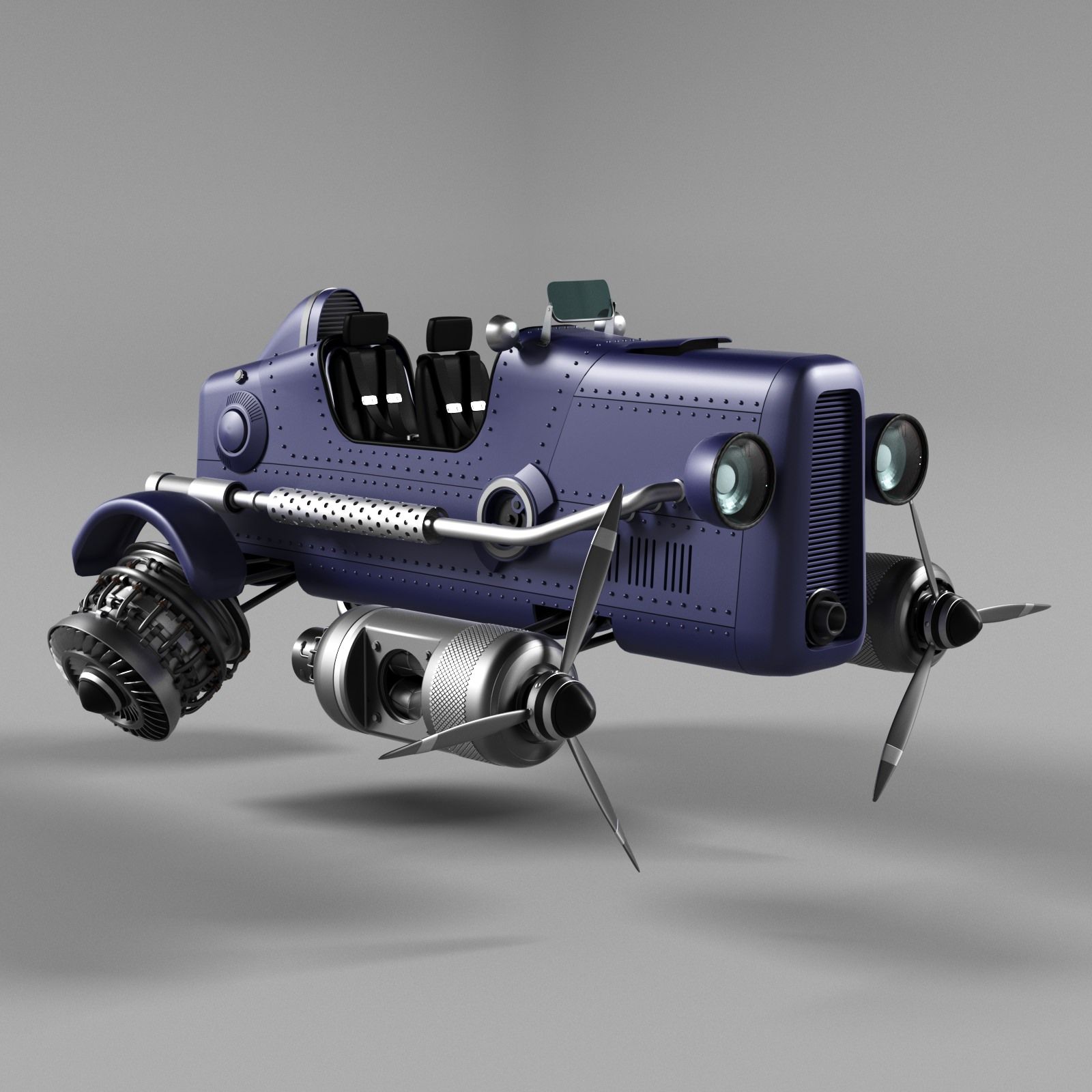 CAR-Dragonfly 3d model