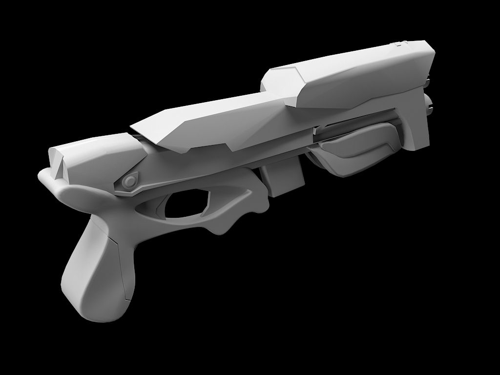 Waffe 3d model