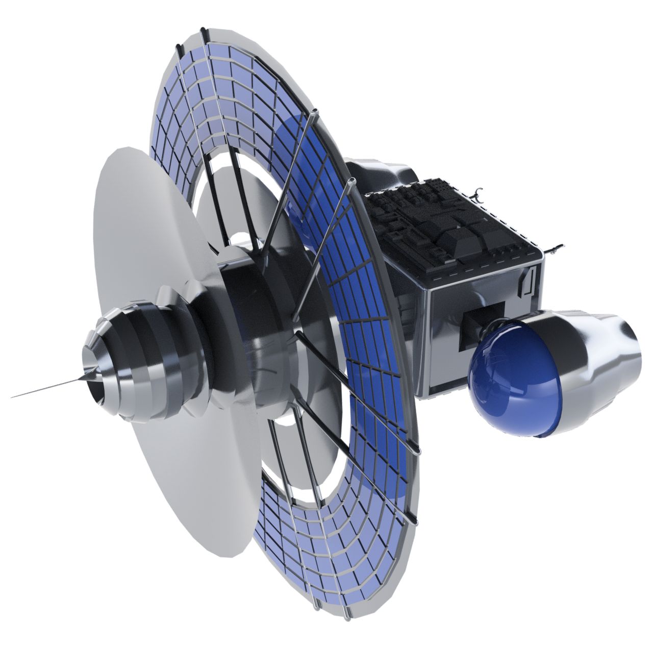 Satelliet 3d model