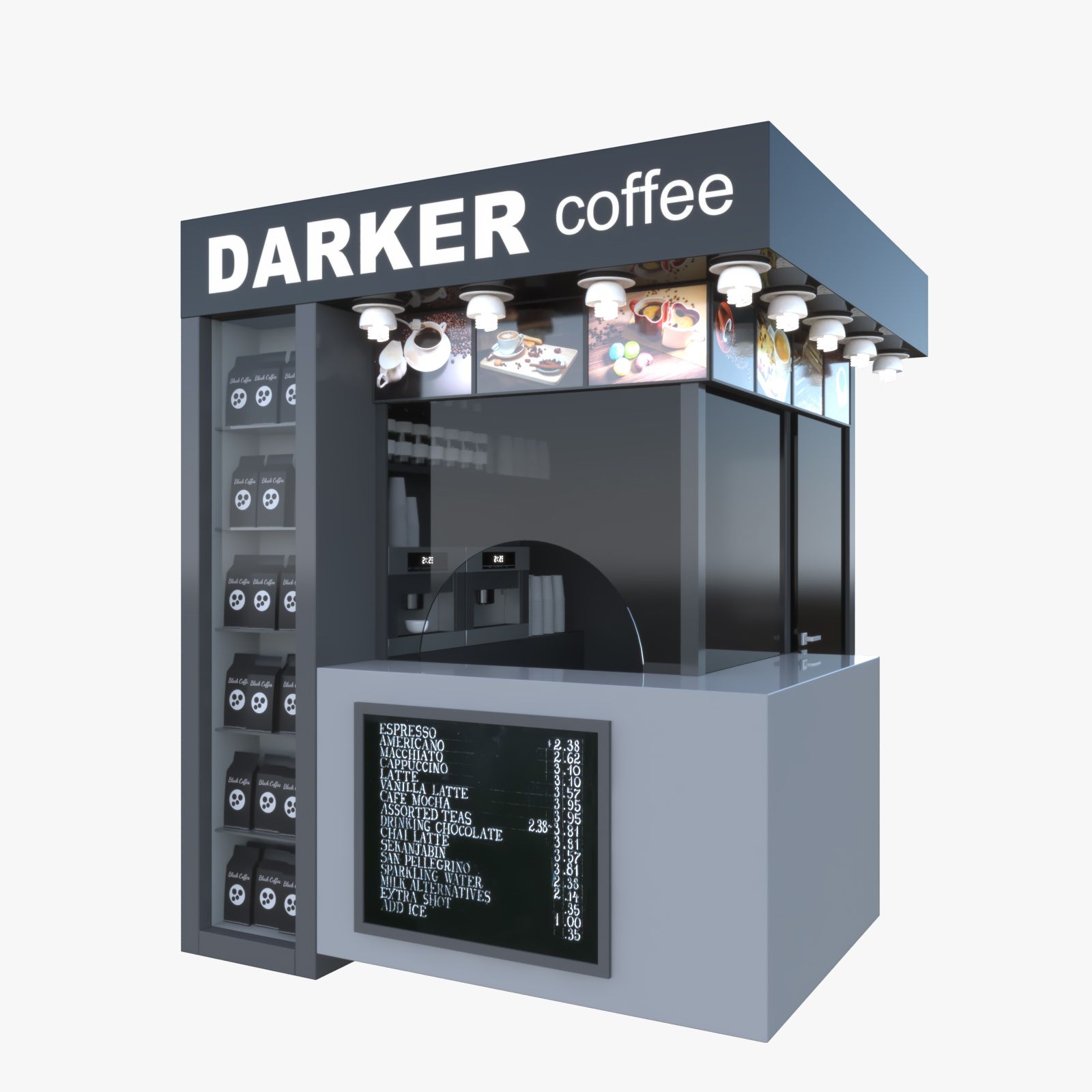 Coffee Shop 3d model