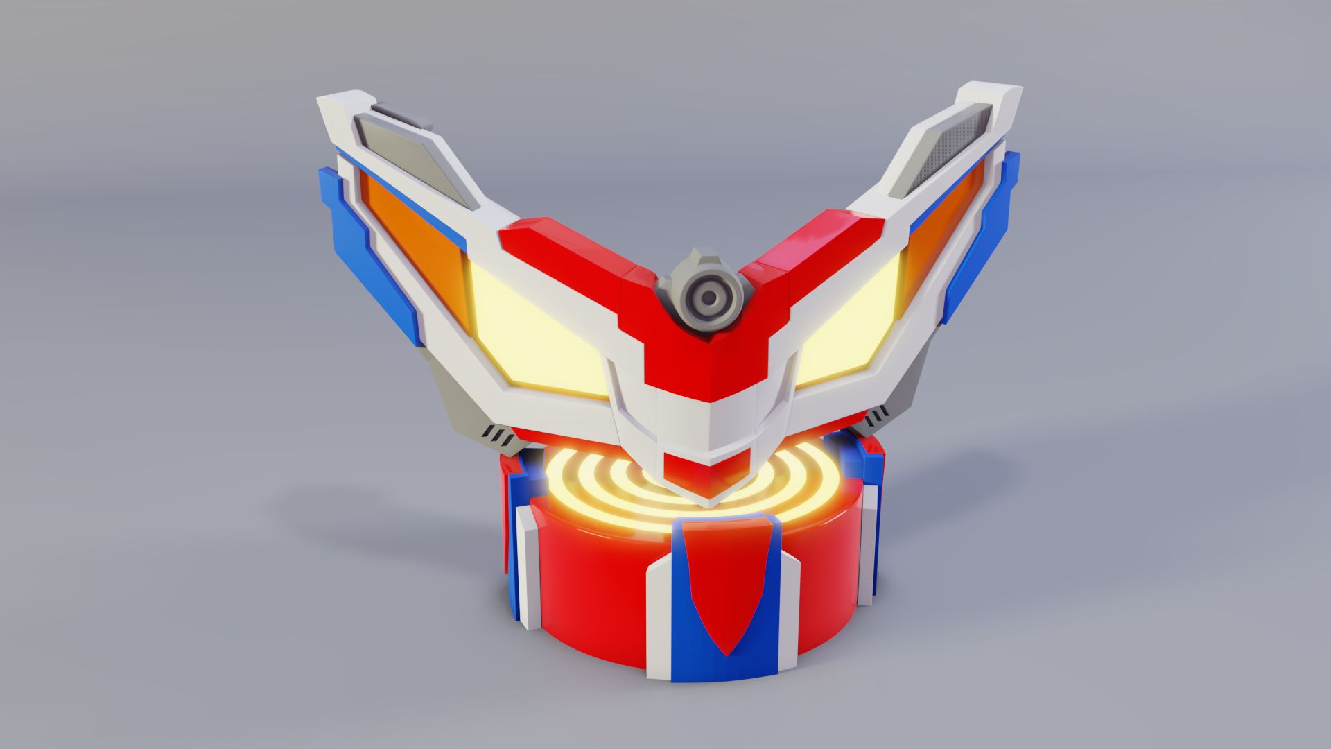 Очки Ultraman Zero 3d model