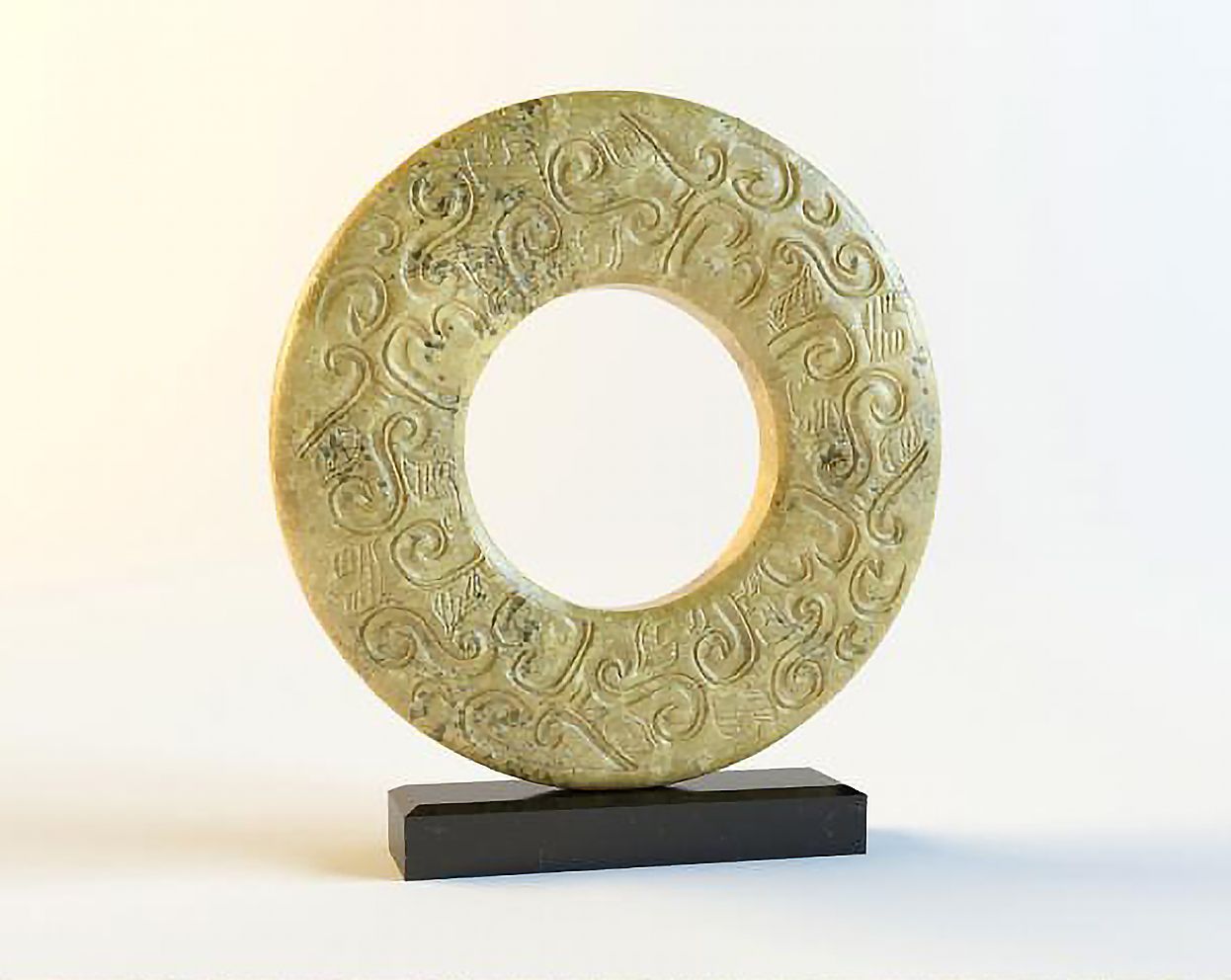 Oude artefact 3d model