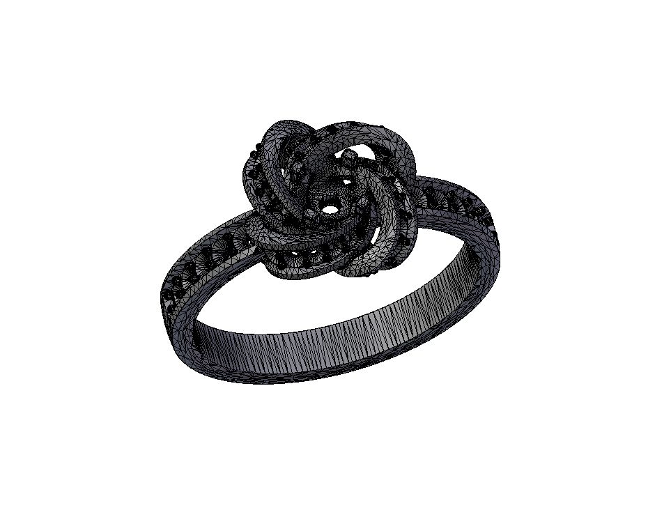 Glorieuze Ring 6 royalty-free 3d model - Preview no. 8