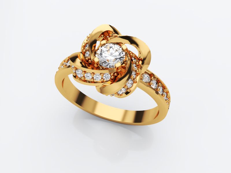 Glorieuze Ring 6 royalty-free 3d model - Preview no. 2