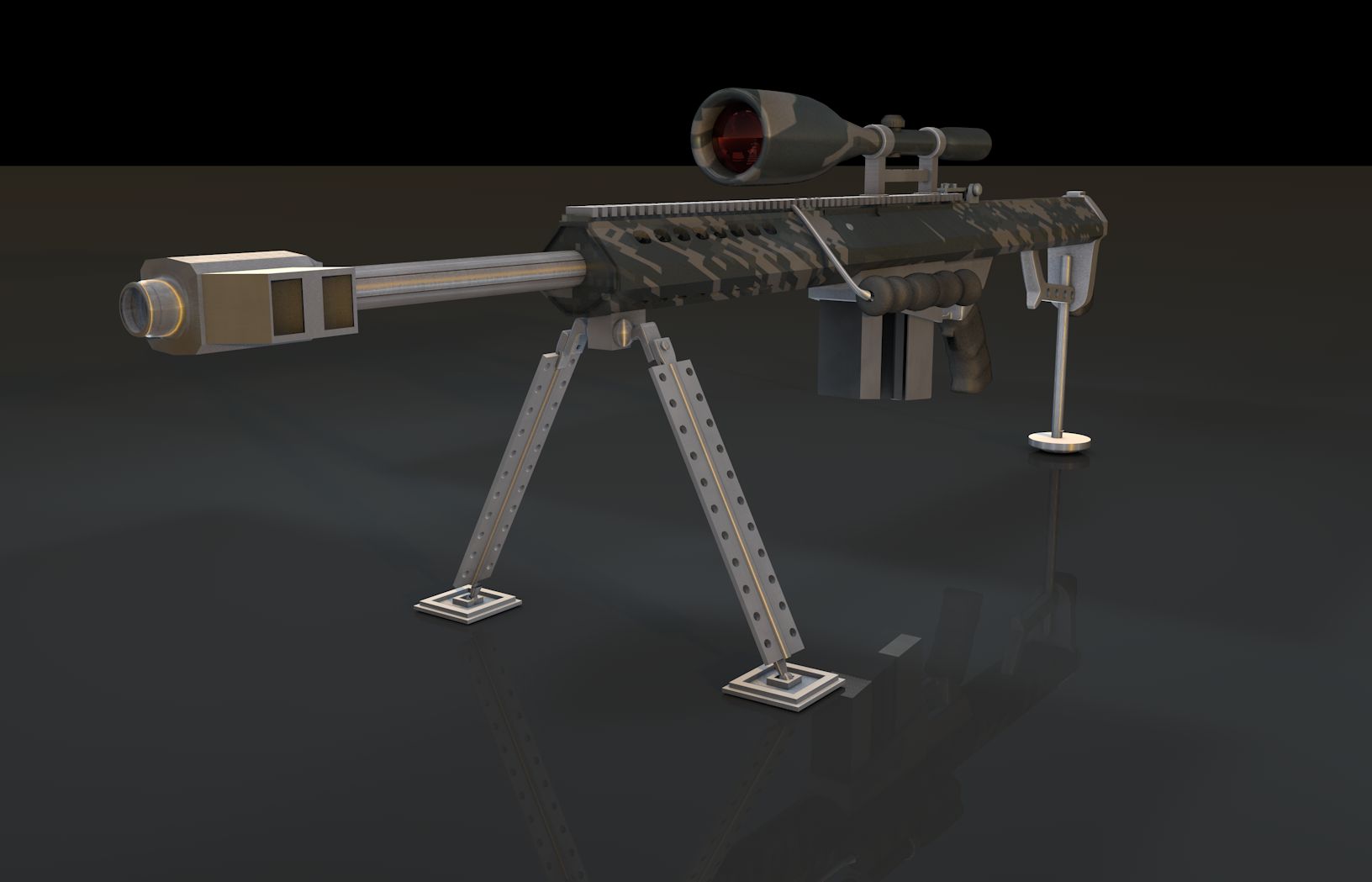 Barrett 50 3d model