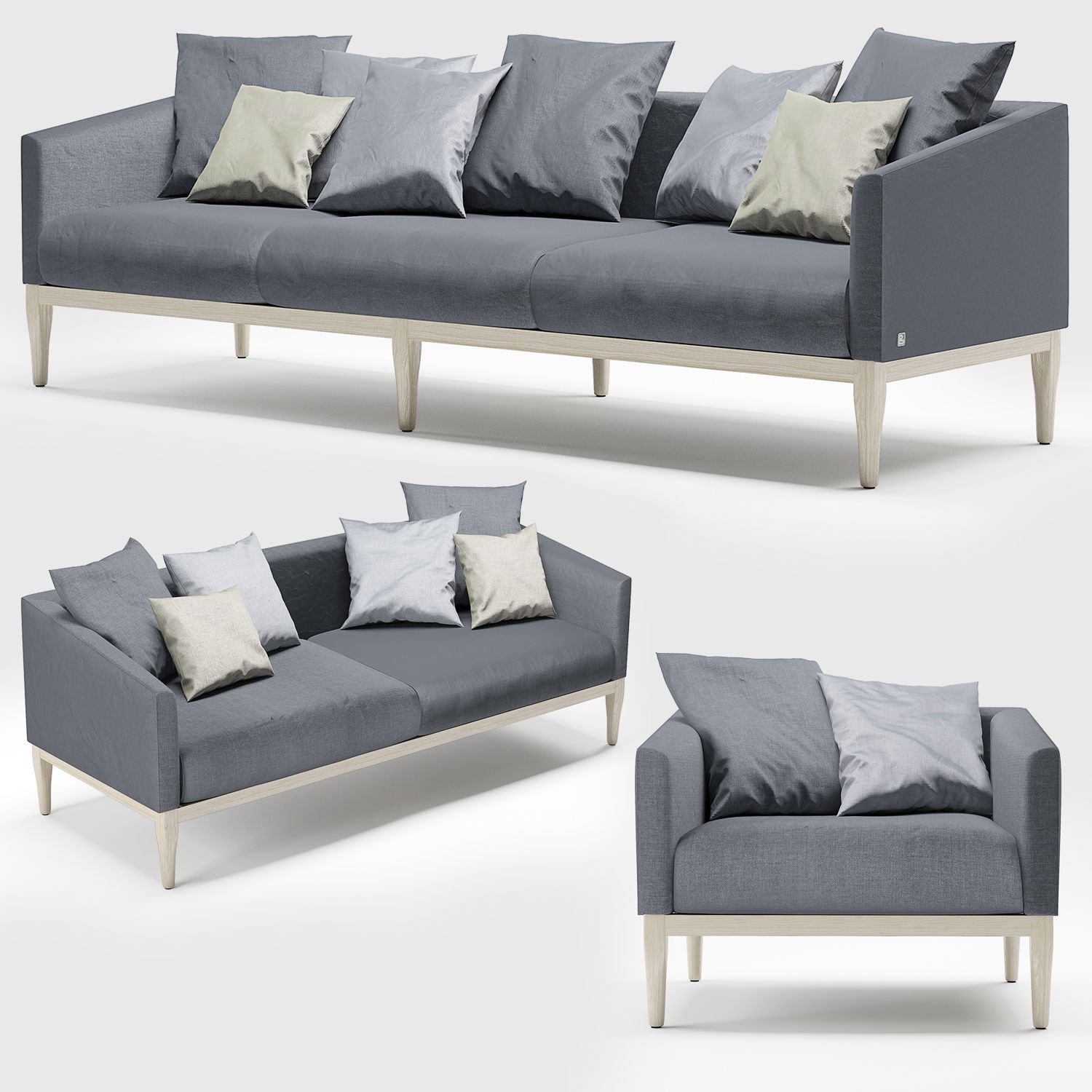 Busnelli Sofa Life 3d model