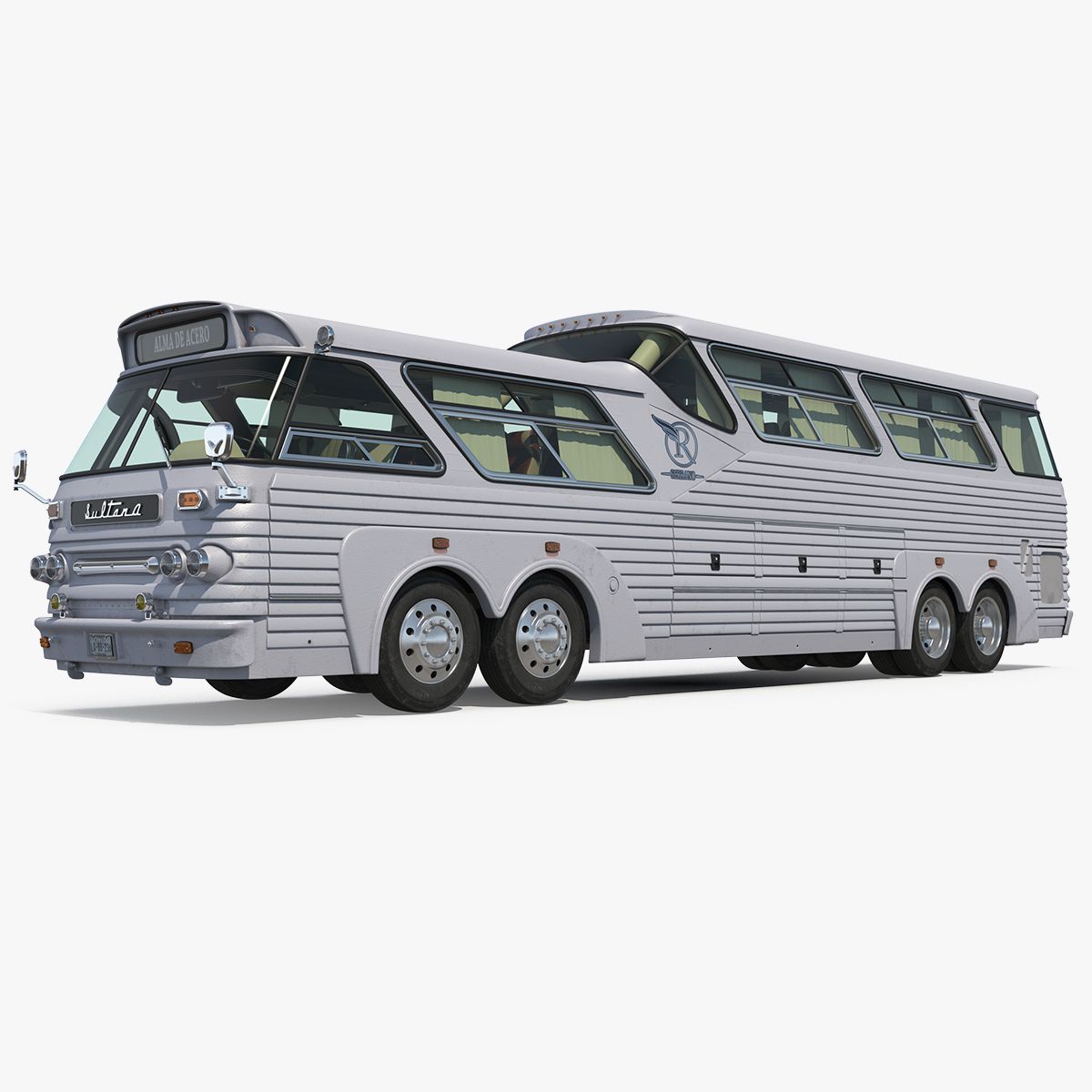 Sultana 1973 Buss 3d model