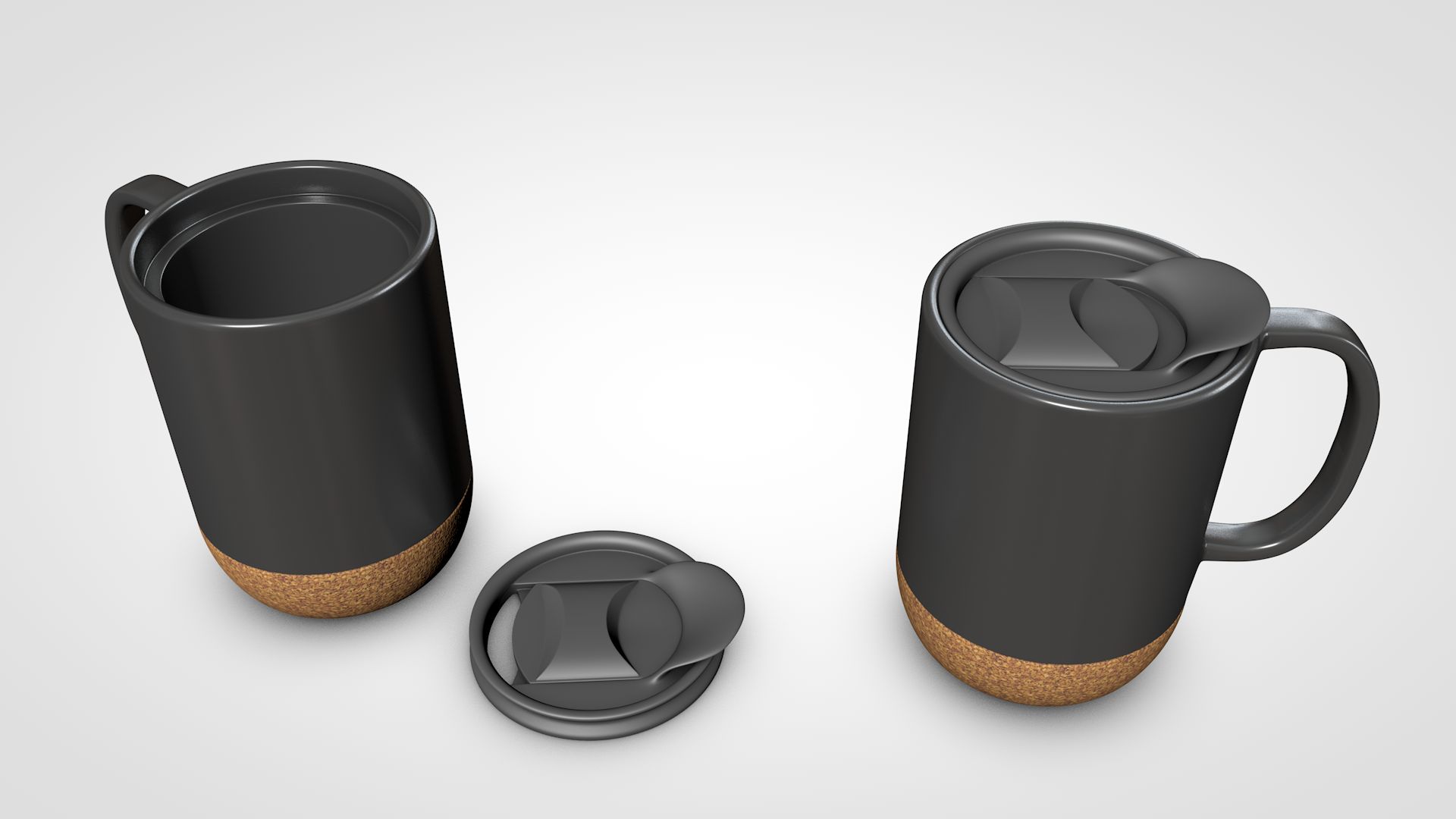 Concept de Corkmug 3d model