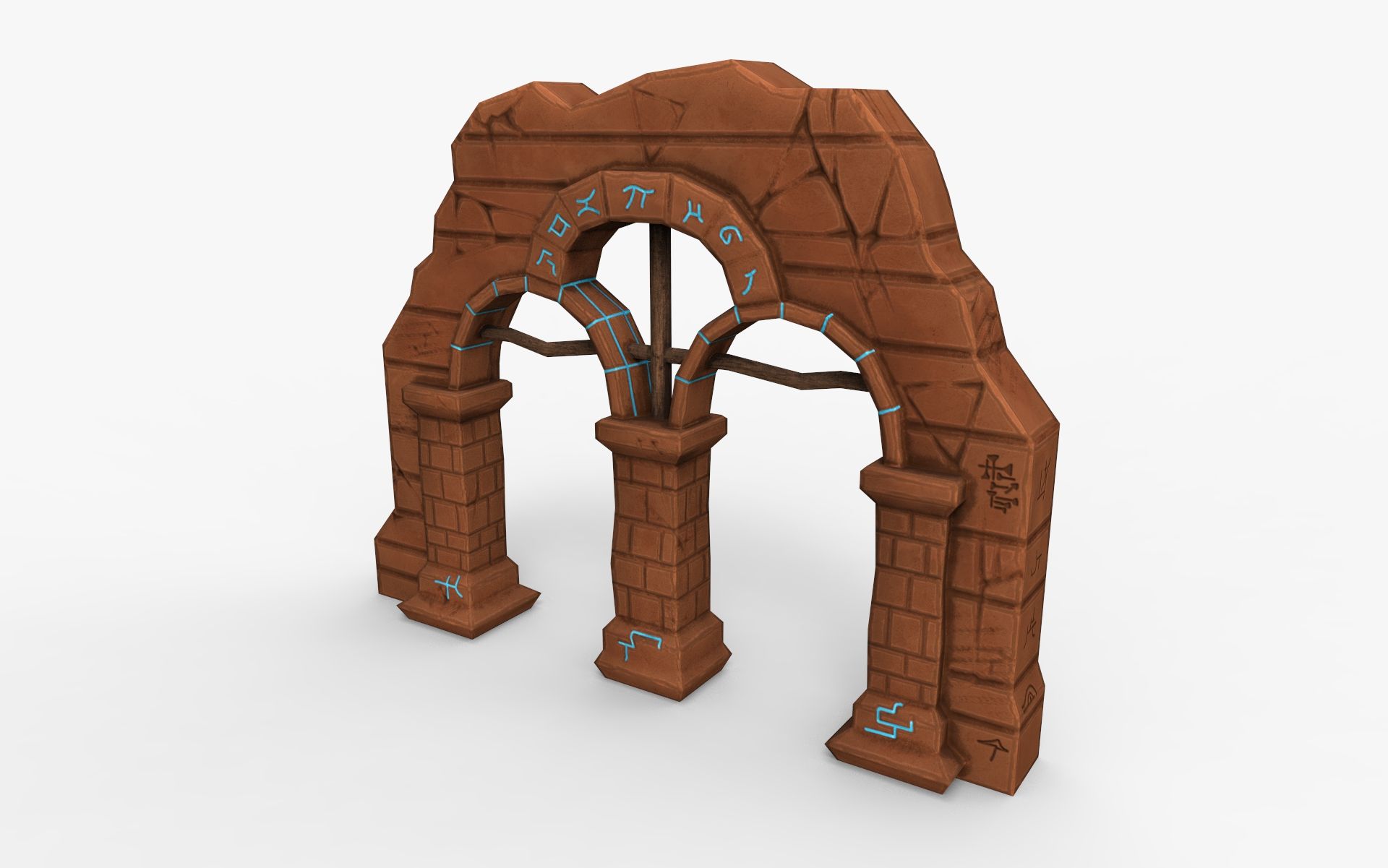 Old Gate 3d model