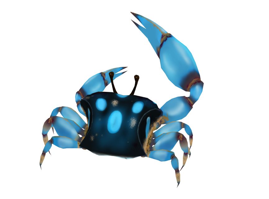 krabba 3d model