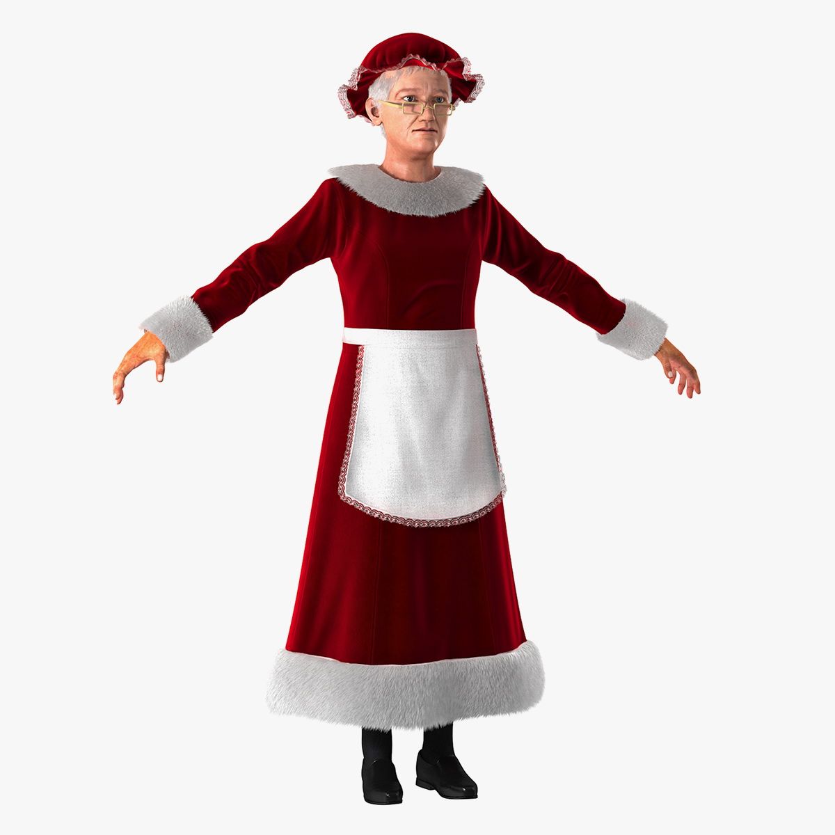 Signora Claus 3d model