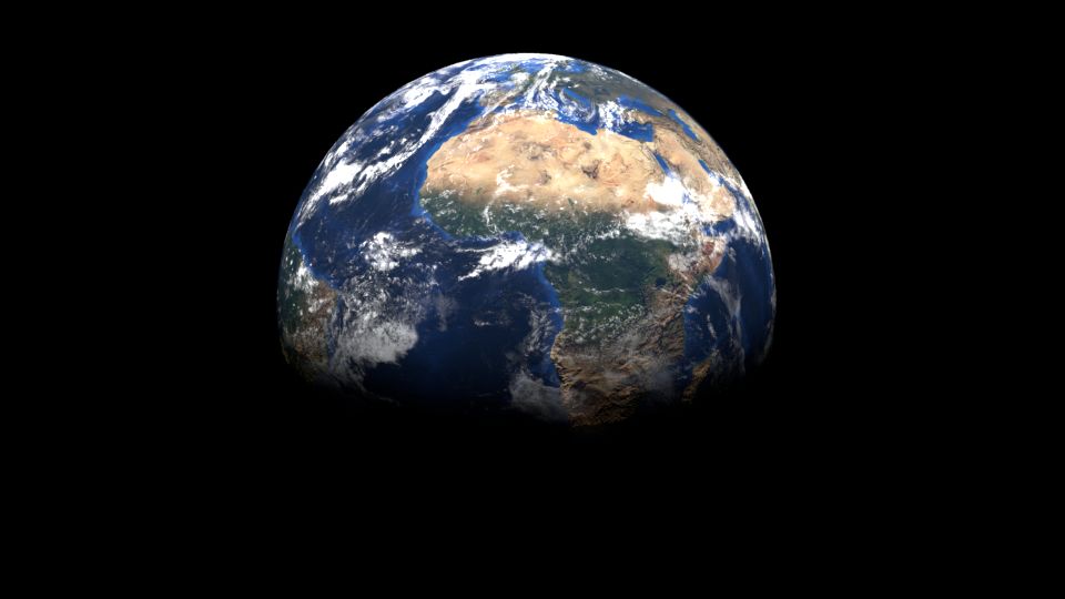 Earth 3d model