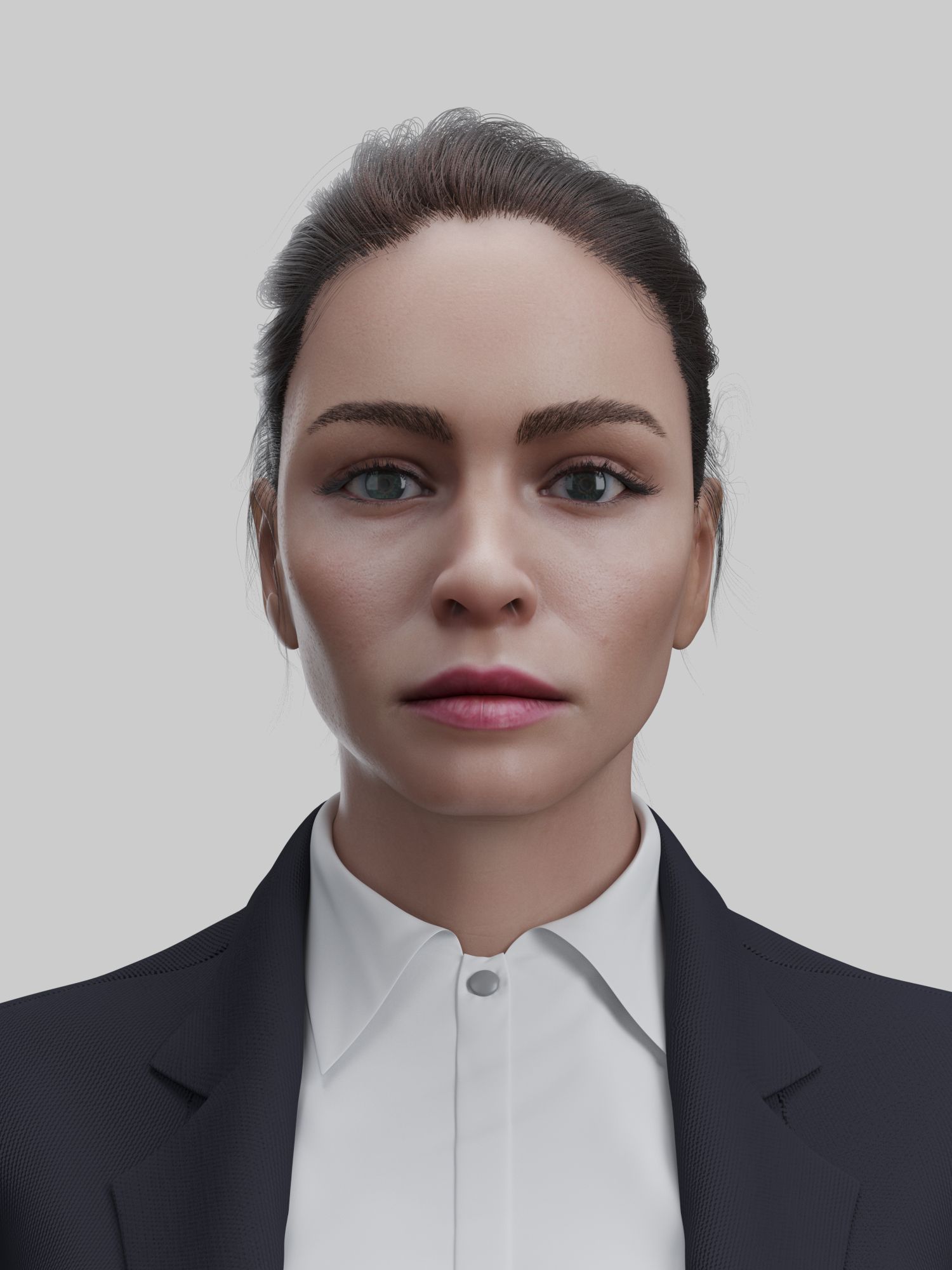 female head 3d model