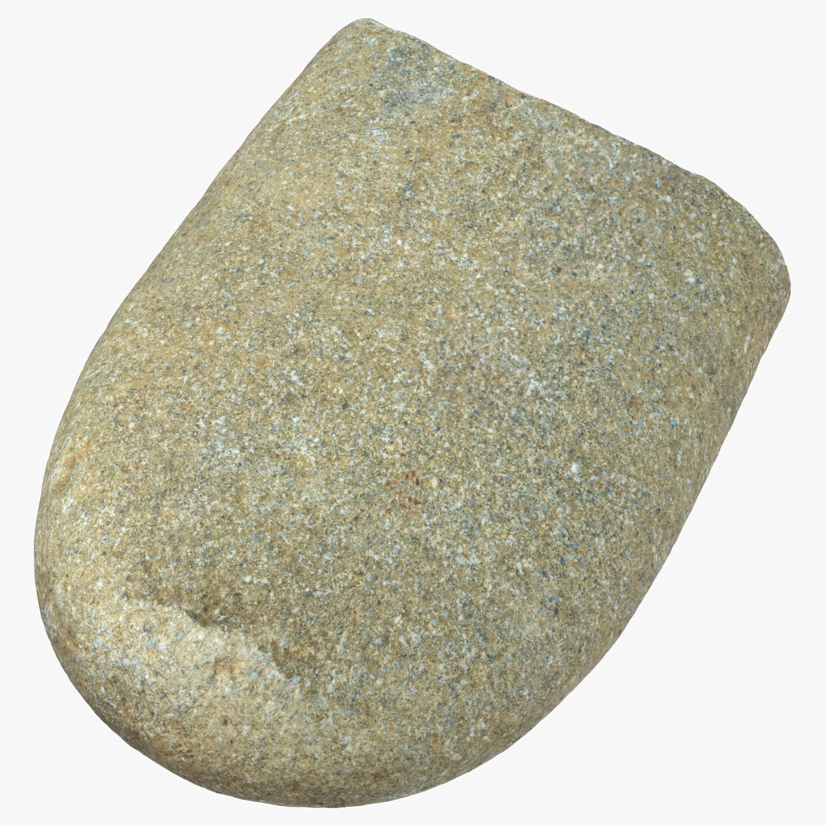 Smooth River Rock 13 3d model