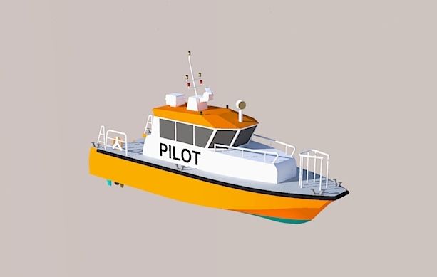 Pilot Boat 3d model