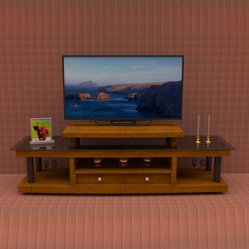 Tavolo TV Con Smart TV 3d model