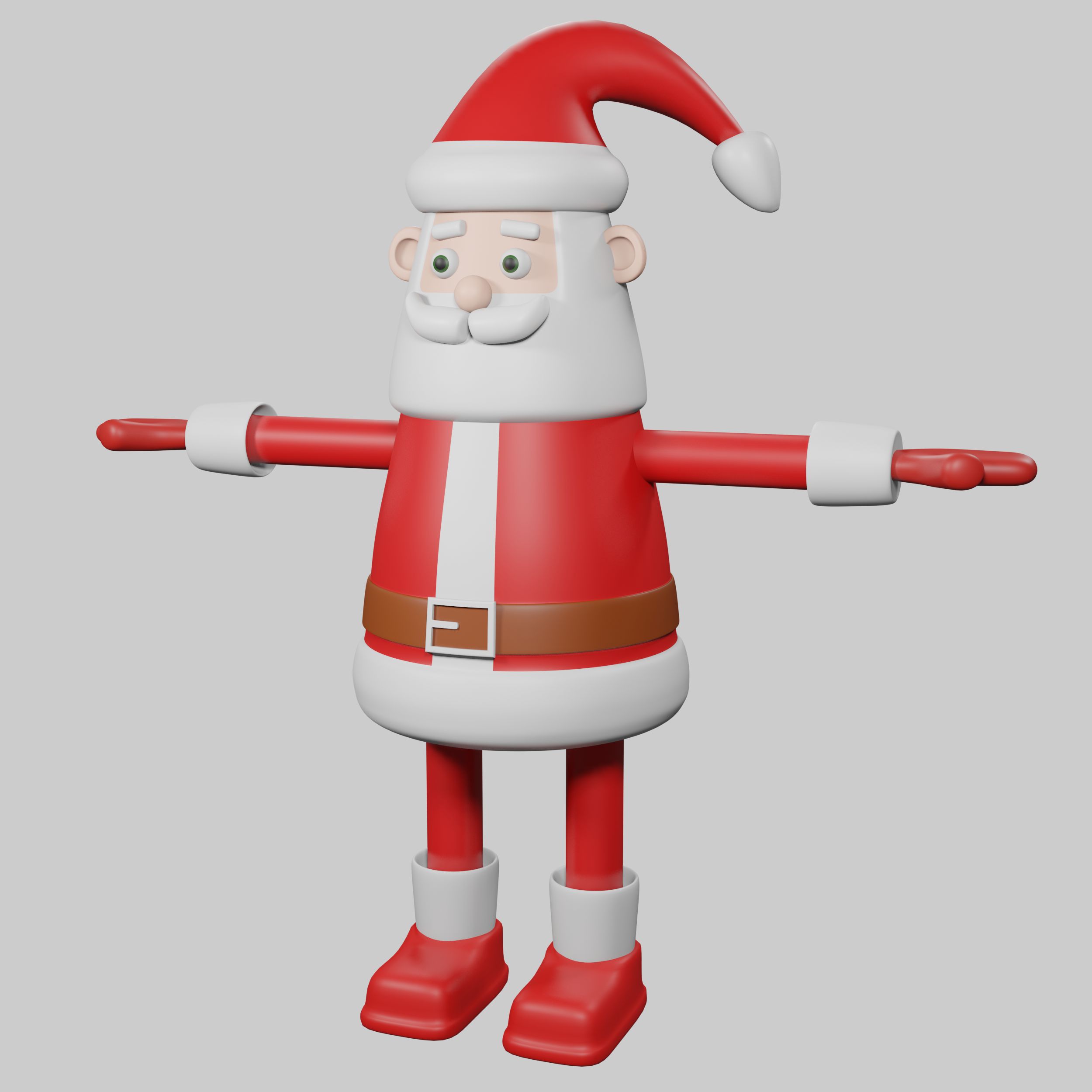 Père Noël 3d model