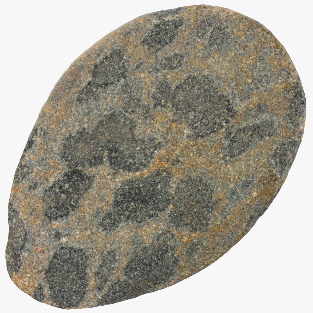 Smooth River Rock 18 3d model