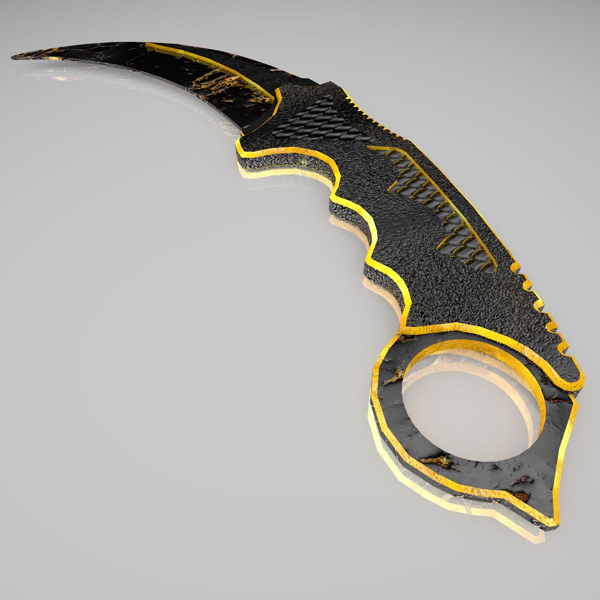 karambit 3d model