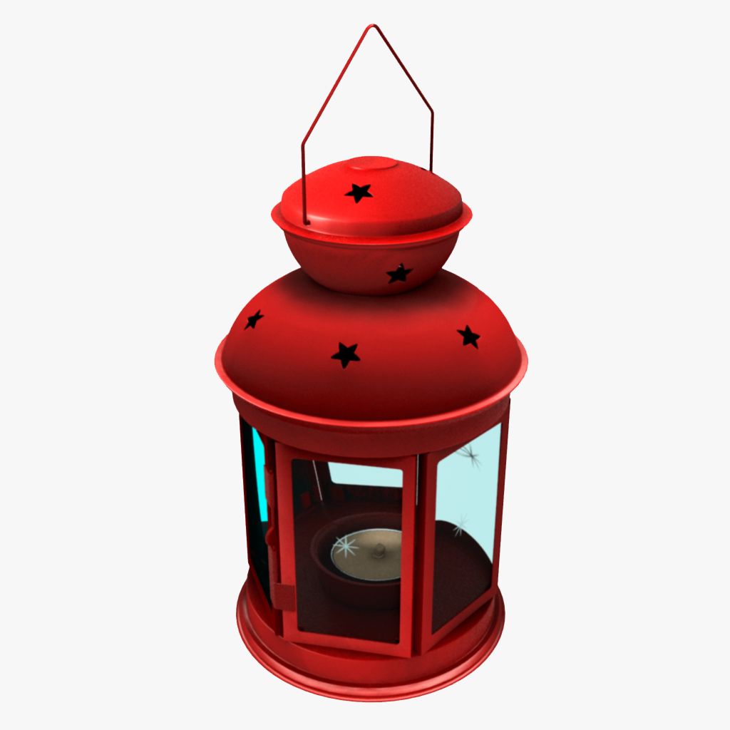 Christmas Lantern 3d model