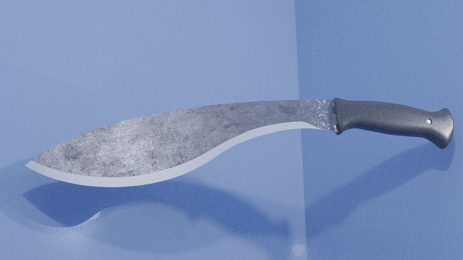 Cuchillo Kukri / Cuchillo Kukri modelo 3d