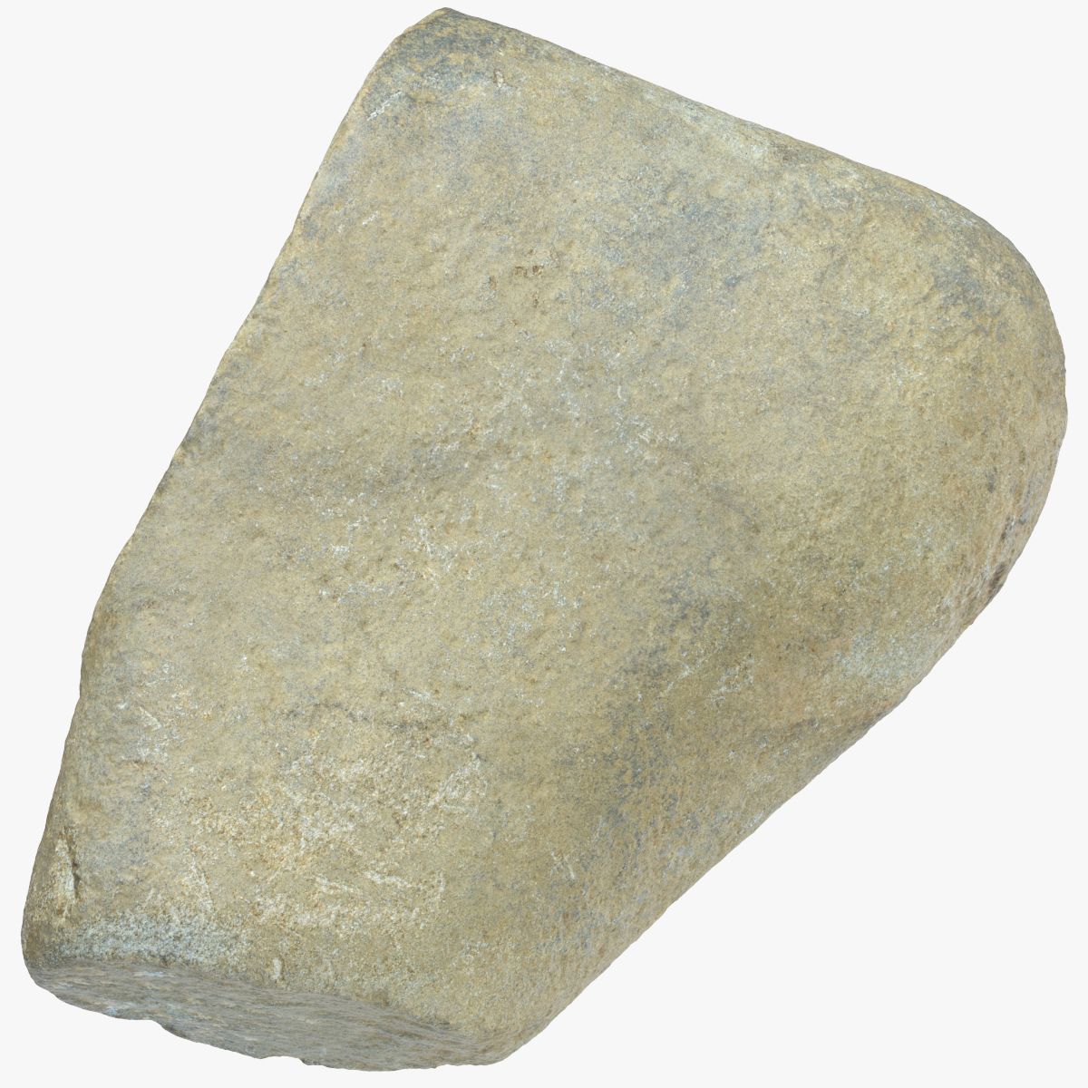 Smooth River Rock 19 3d model