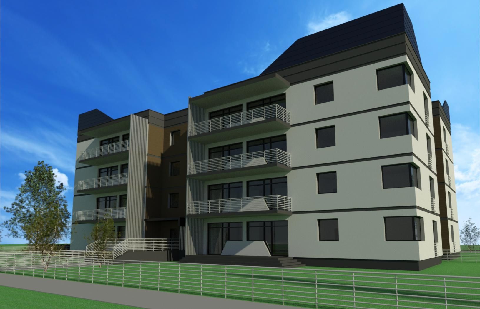 Edificio residenziale 3d model