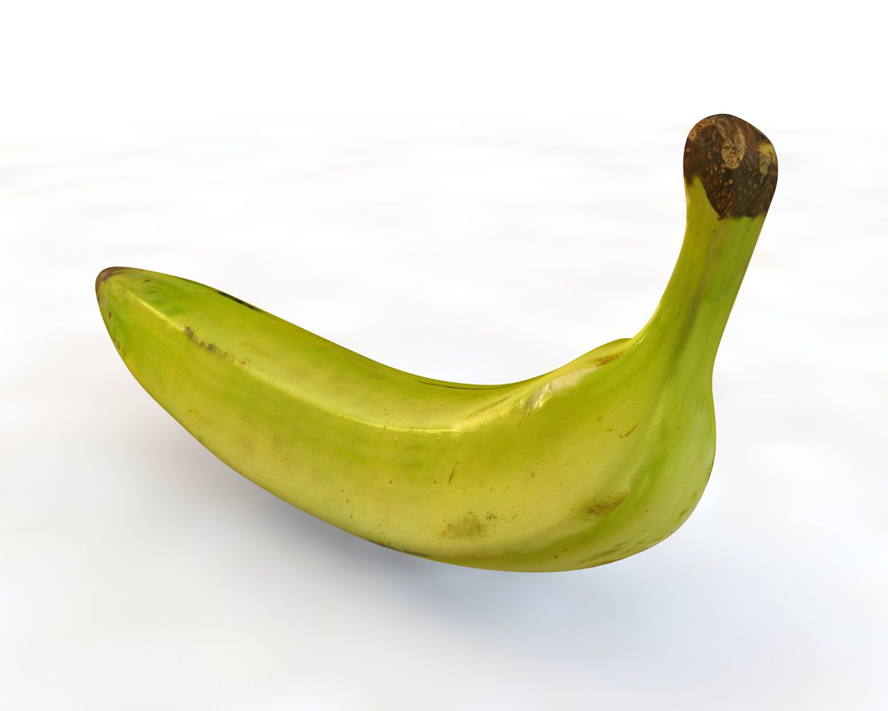 Plátano modelo 3d