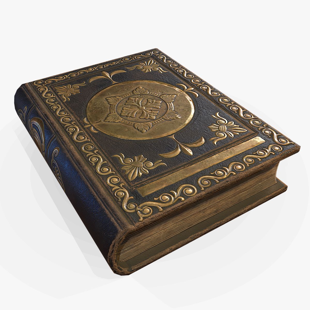 Oud boek 3d model