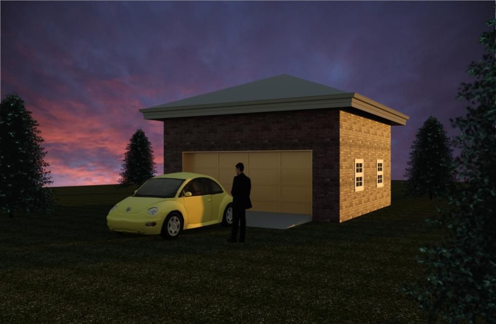 Garage 3d model