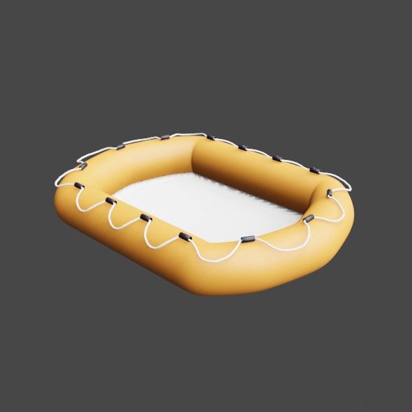 life raft 3d model