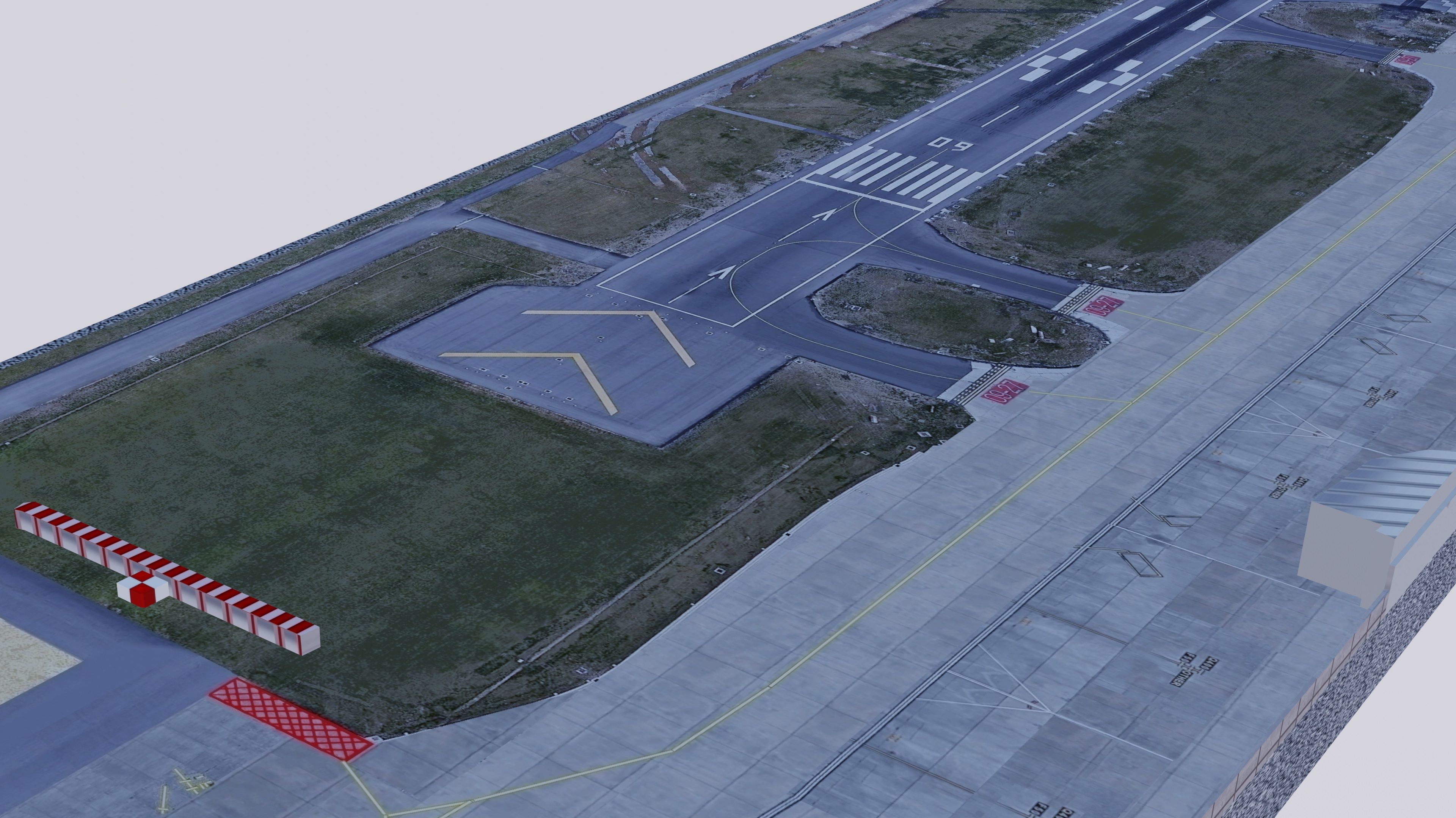 Aeroporto di London City 3d model