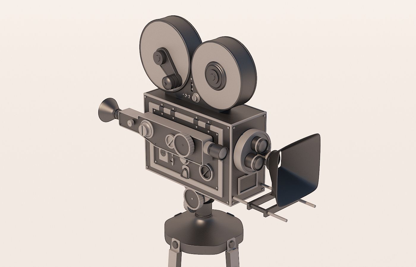 film kamerası 3d model