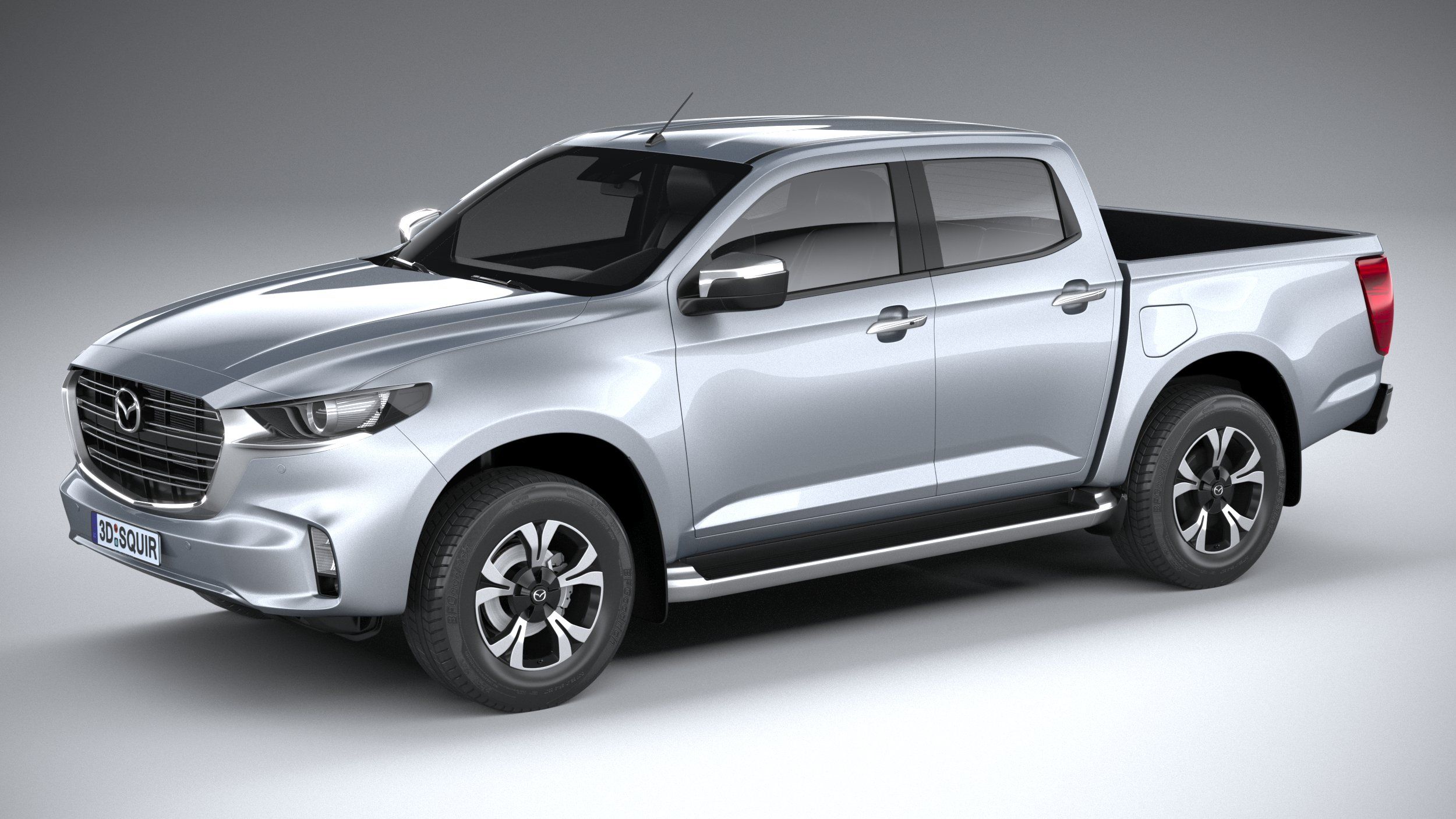 Mazda BT-50 2021 3d model