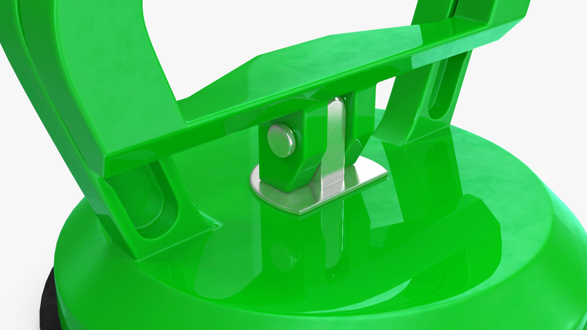 Repair Puller Locked Green royalty-free 3d model - Preview no. 13