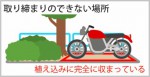 駐車禁止を取り締まれない「植え込み」