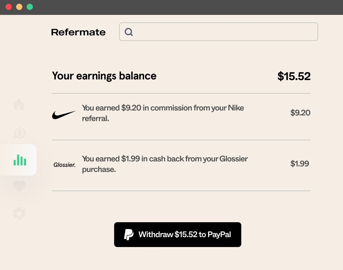 Refer Refermate Demo screen #4